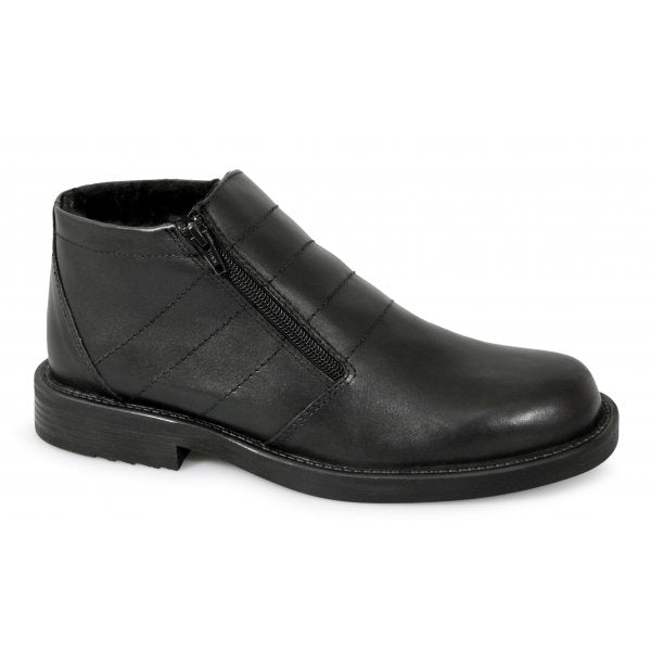 Mens fleece clearance lined ankle boots