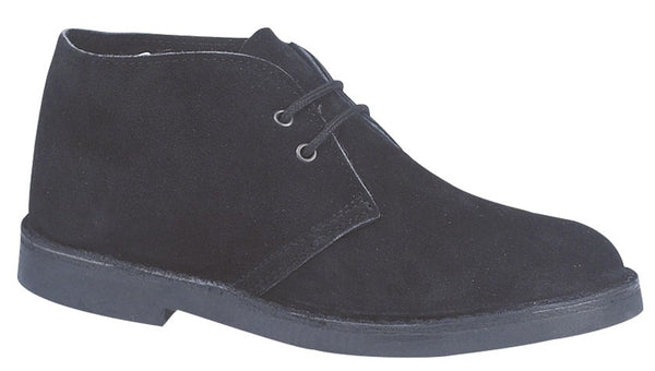 Roamers Unisex Real Suede Leather Desert Boots (M467A/BS/DBS) CLEARANCE